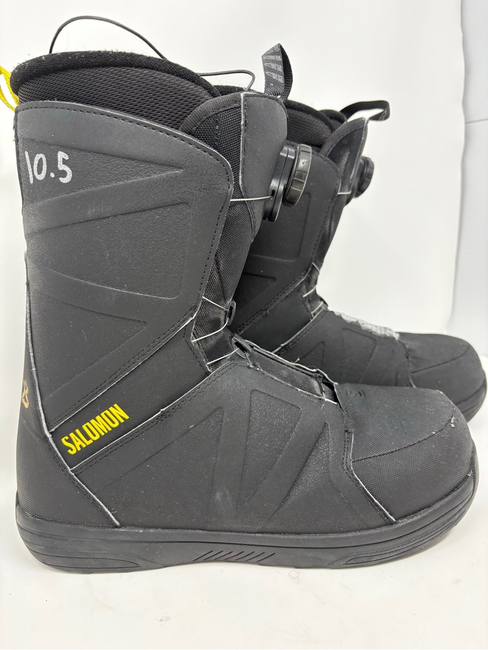 Salomon Faction RTL BOA Snowboard Boots Men’s 10.5 Black - Picture 2 of 6